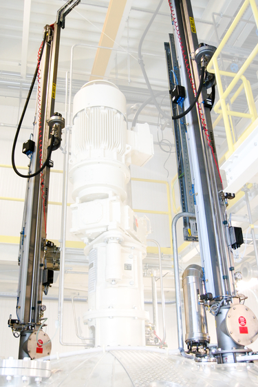 Lance system, pneumatic motion